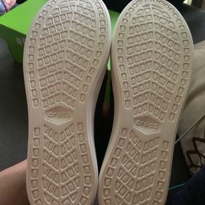 Leopard CROCS slip on